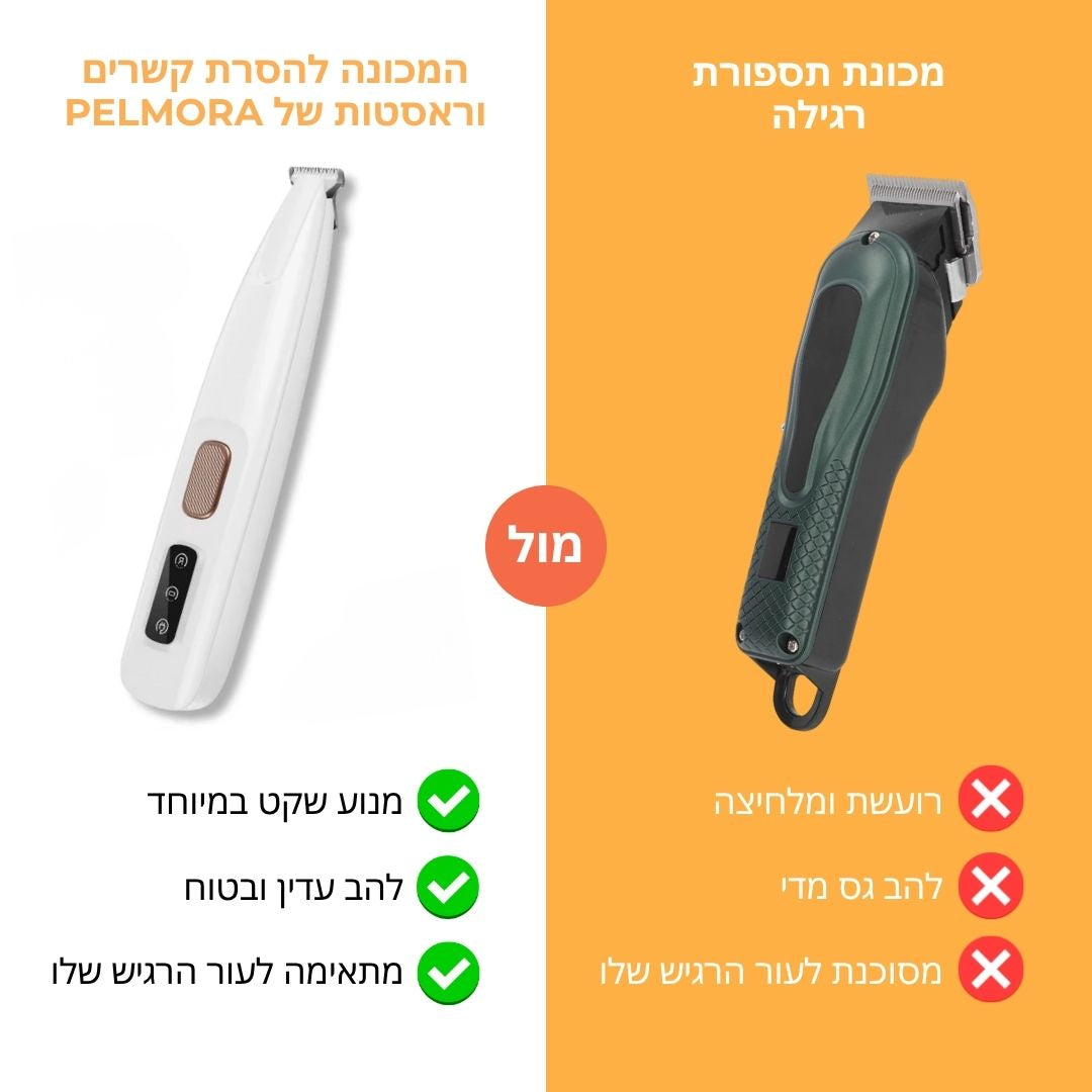 המכונה להסרת קשרים וראסטות של Pelmora
