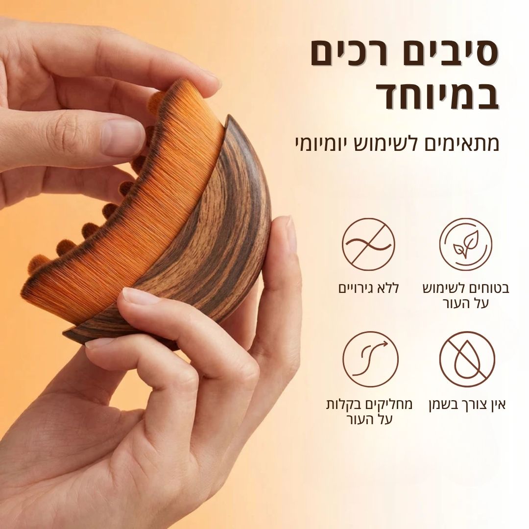 מברשת עיסוי לימפטי PureGlow