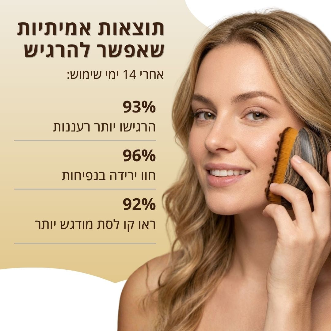 מברשת עיסוי לימפטי PureGlow
